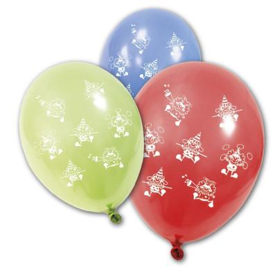 Une décoration de salle anniversaire  émerveillez votre enfant avec ces ballons imprimés Clown au coloris assortis