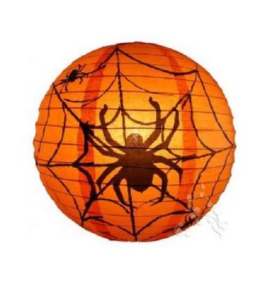Lampion araignée d'Halloween