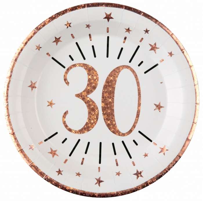 Chemin de table anniversaire 30 ans intissé Déco anniversaire 30 ans