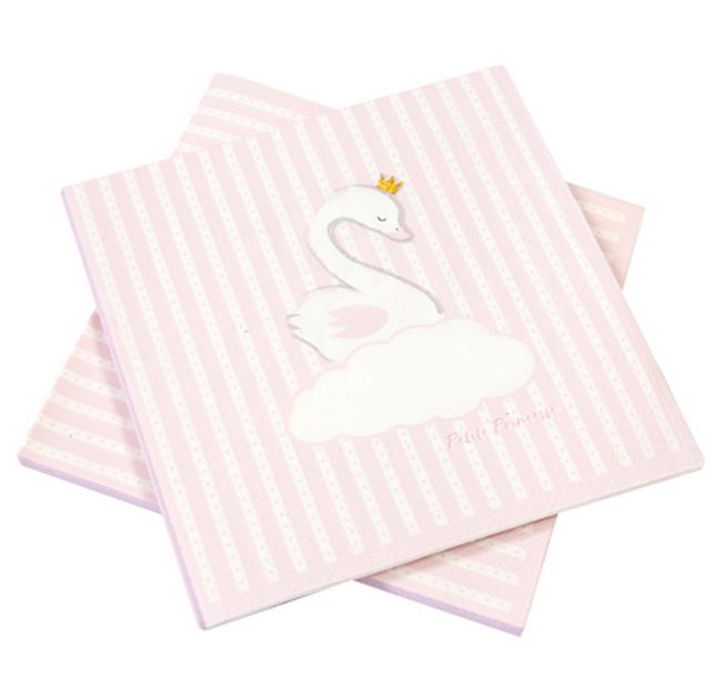 20 Serviettes papier Princesse