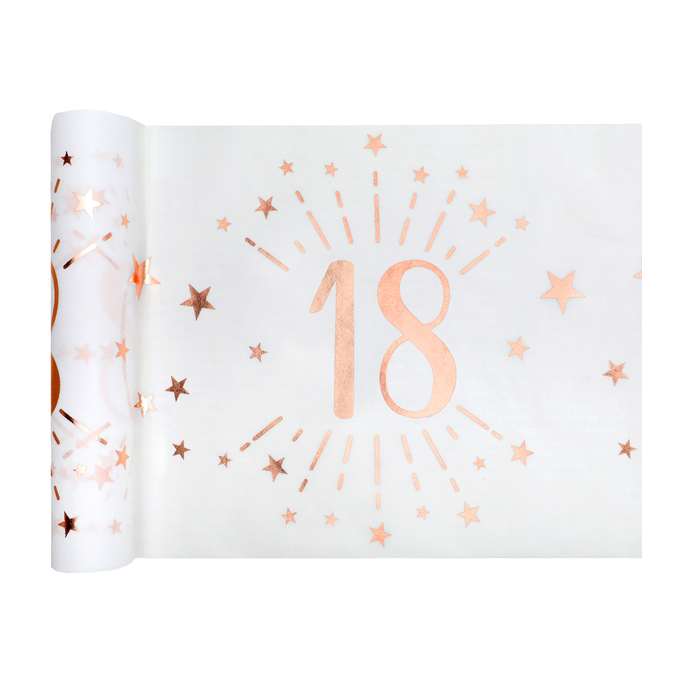 Bougie 18 ans Rose Gold