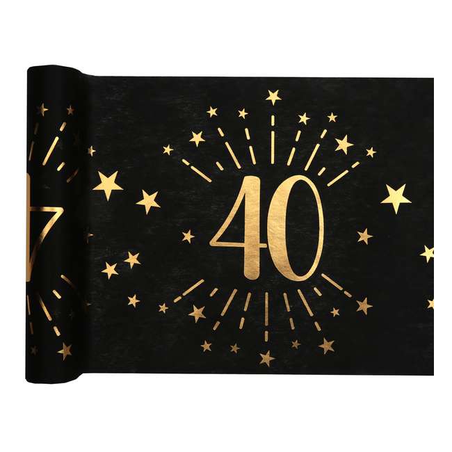 Set de table anniversaire 40 ans