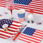 Decoration de table sur le theme de l Amerique, des USA.