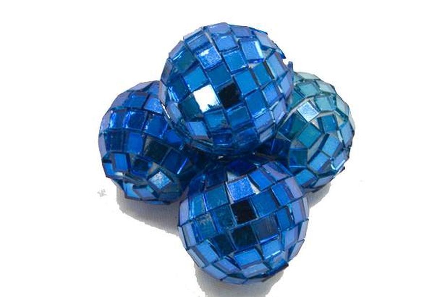 Mini boules à facettes – Turquoise – chez Cbodeco le spécialiste des mini  boules Disco sur le web !