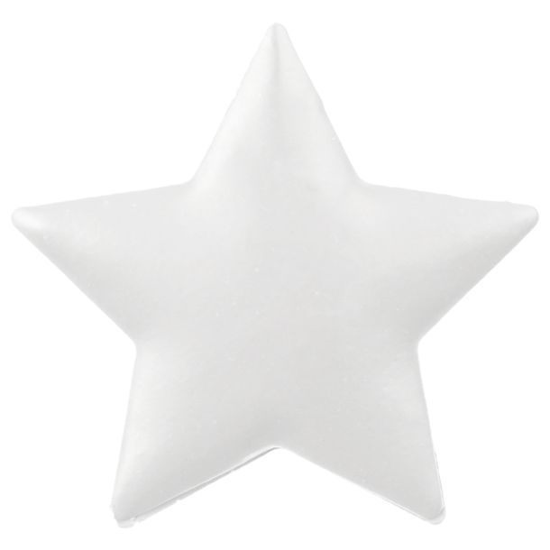 Pince décorative étoile Blanche x4