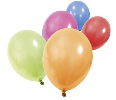Une décoration de salle anniversaire, baptême, mariage ajoutez à vos ballons et lampions boules chinoises imprimés joyeux anniversaire des grappes de ballons multicolores