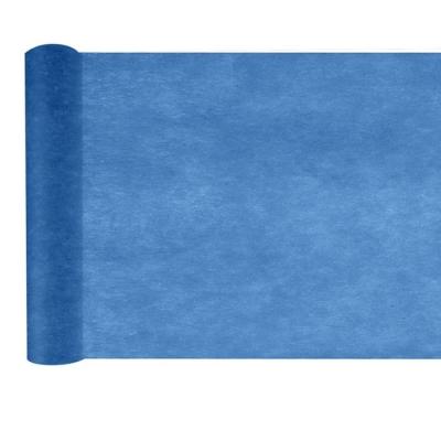 Chemin de table intissé couleur bleu marine pour vos décorations de table de fêtes