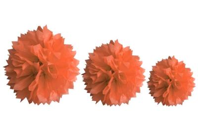 fleurs pour guirlandes 15,2 cm décorations pour mariage fête prénatale anniversaire Lot de 10 pompons en papier de soie par Vlovelife 