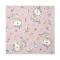 20 Serviettes en papier rose décor Licorne