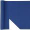 Un chemin de table coloris bleu haut de gamme, écologique prédécoupé de 40 cm de large et 4 m 80 de long utilisable en chemin de table, en tête à tête ou en set de table de 40  cm x 30 cm.
