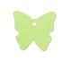 Etiquette papillon vitamine vert  x4