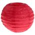 2 Lampions boules chinoises 10 cm rouge