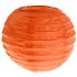 2 Lampions boules chinoises 20 cm orange