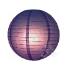 2 Lampions boules chinoises D. 20 cm coloris violet