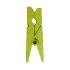 Mini pince à linge de décoration - 48 pièces - Couleur vert anis