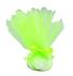 50 Ronds tulle cristal vert anis
