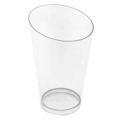 25 Petits verres transparents coniques recyclables et réutilisables pour vos verrines de Noël
