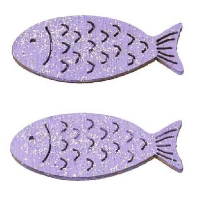 De mini poissons en bois pour toutes vos décorations de table à thème Bretagne, mer, Vacances, Pâques